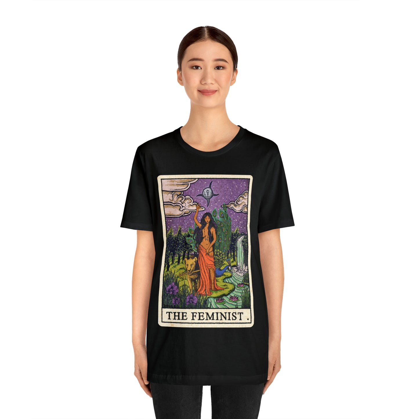 The Feminist (PG) Unisex Crew Neck T-Shirt (S-3XL)