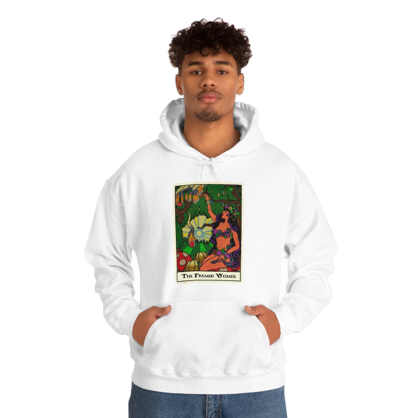 The Framed Women Unisex Heavy Blend™ Hooded Sweatshirt