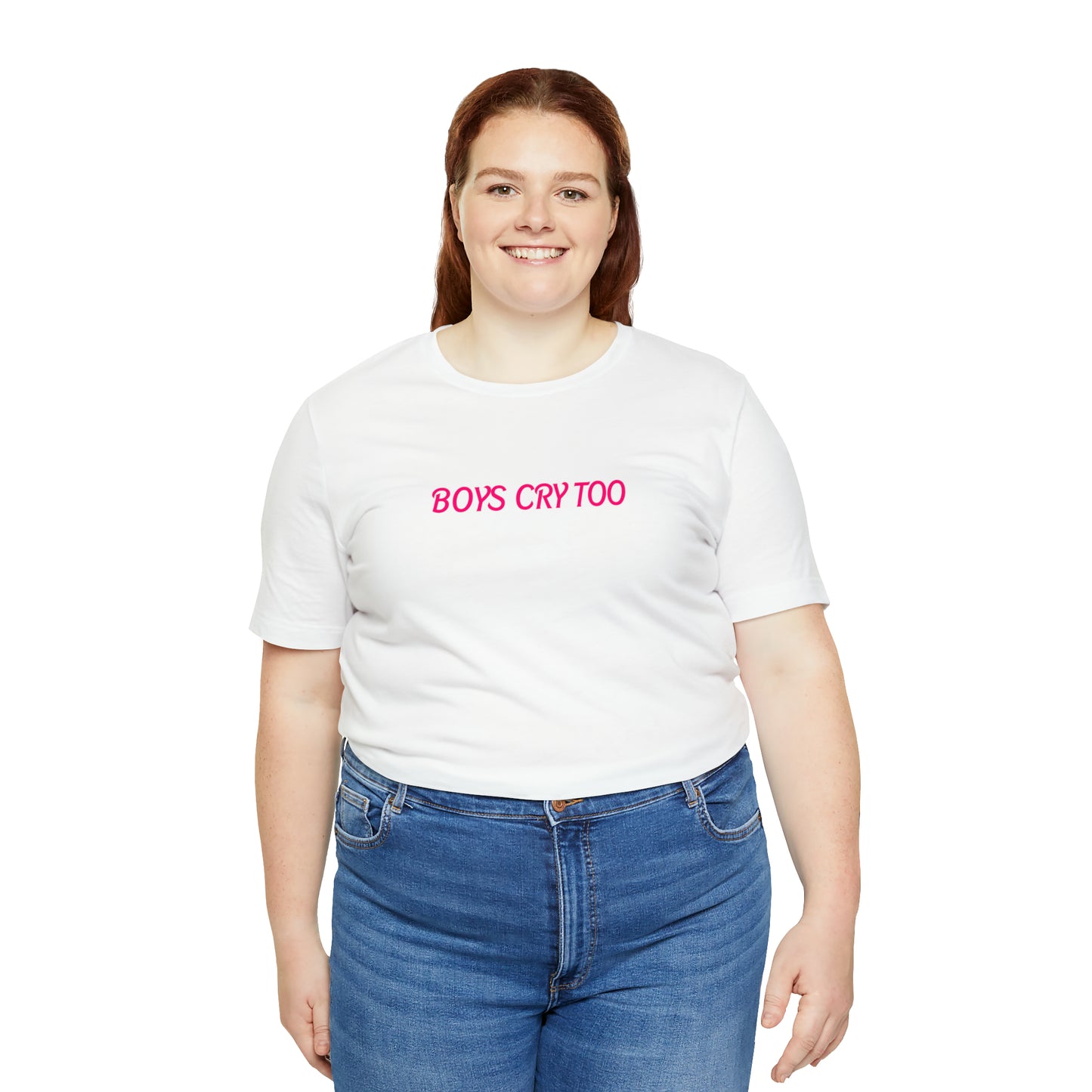 Boys Cry Too Unisex Crew Neck T-Shirt (S-3XL)