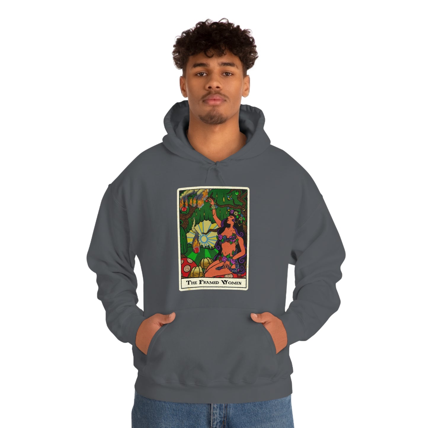 The Framed Women Unisex Heavy Blend™ Hooded Sweatshirt