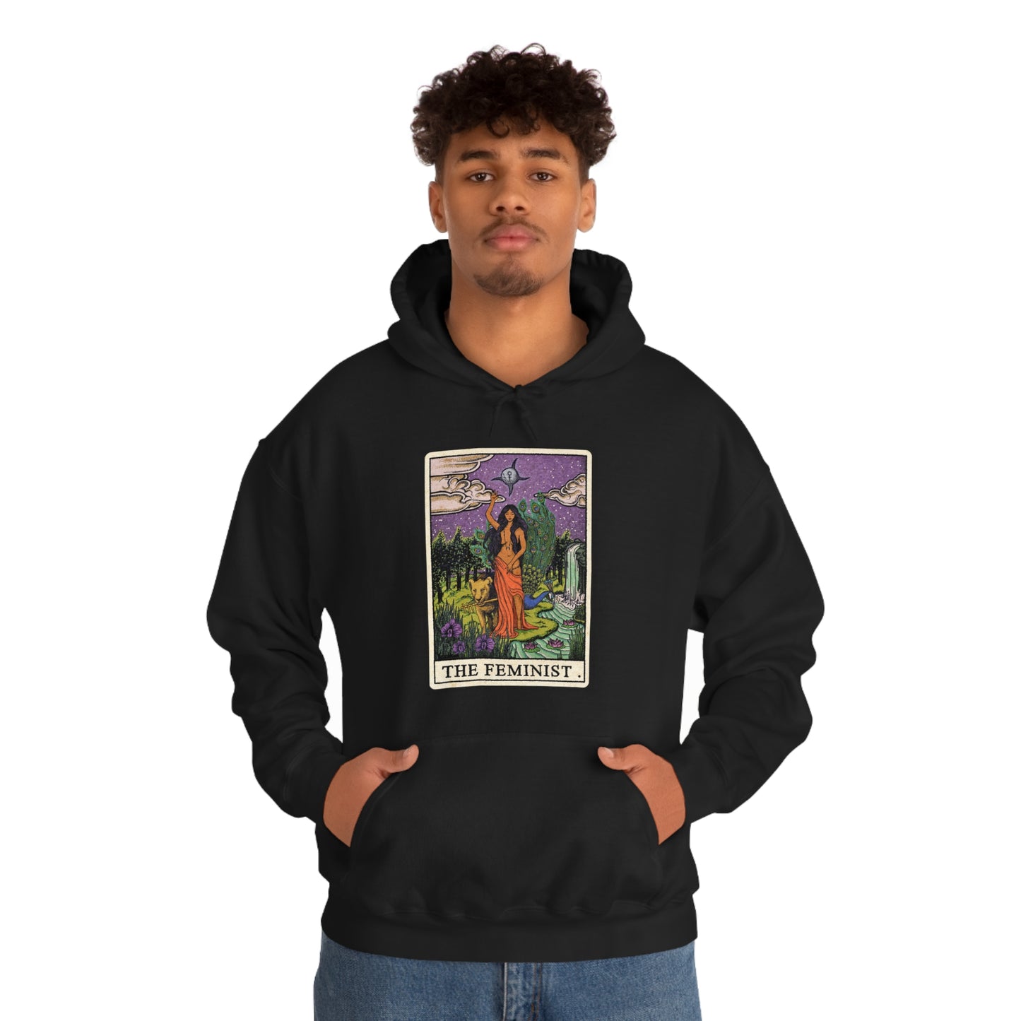 The Feminist (PG) Unisex Heavy Blend™ Hooded Sweatshirt (S-5XL)