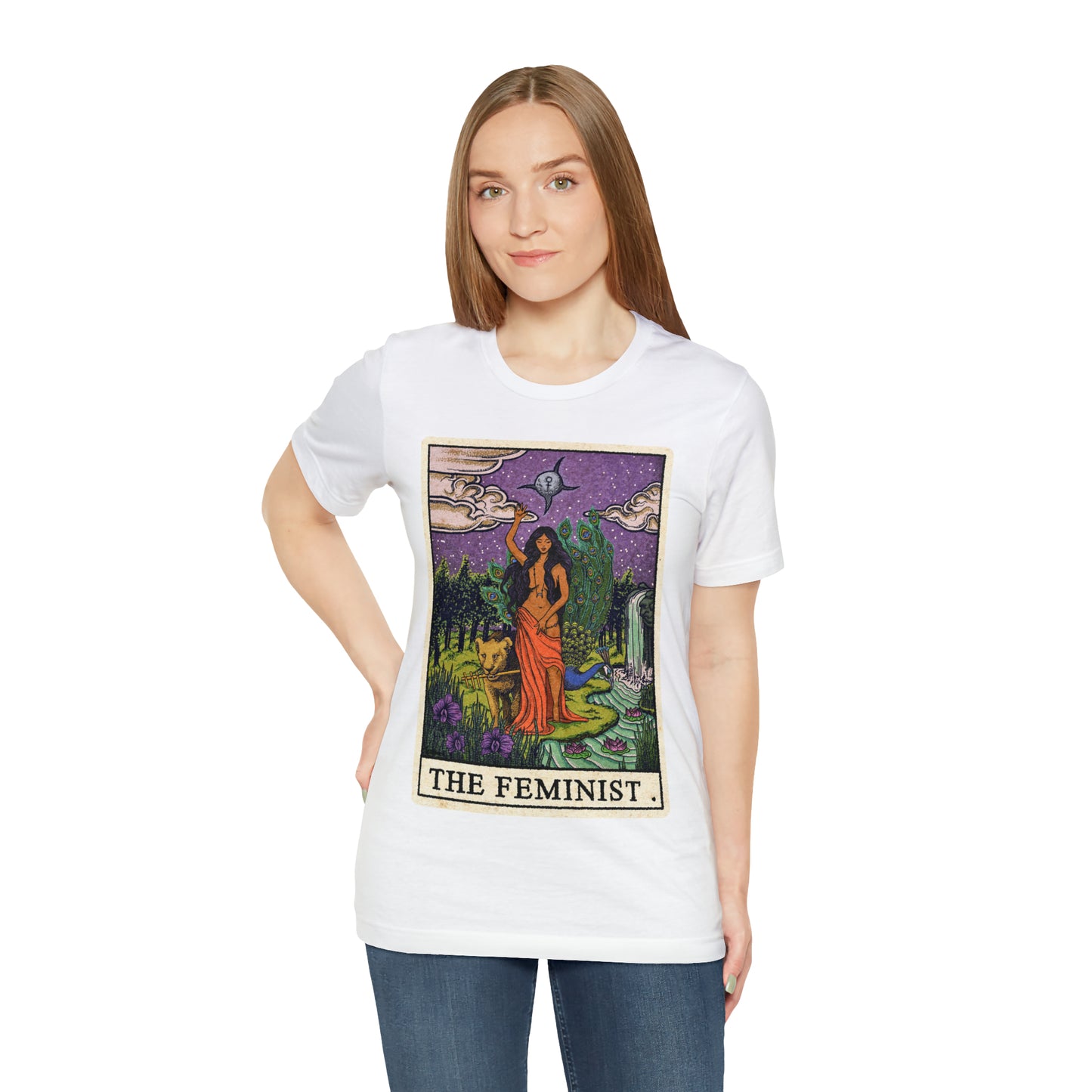 The Feminist (PG) Unisex Crew Neck T-Shirt (S-3XL)