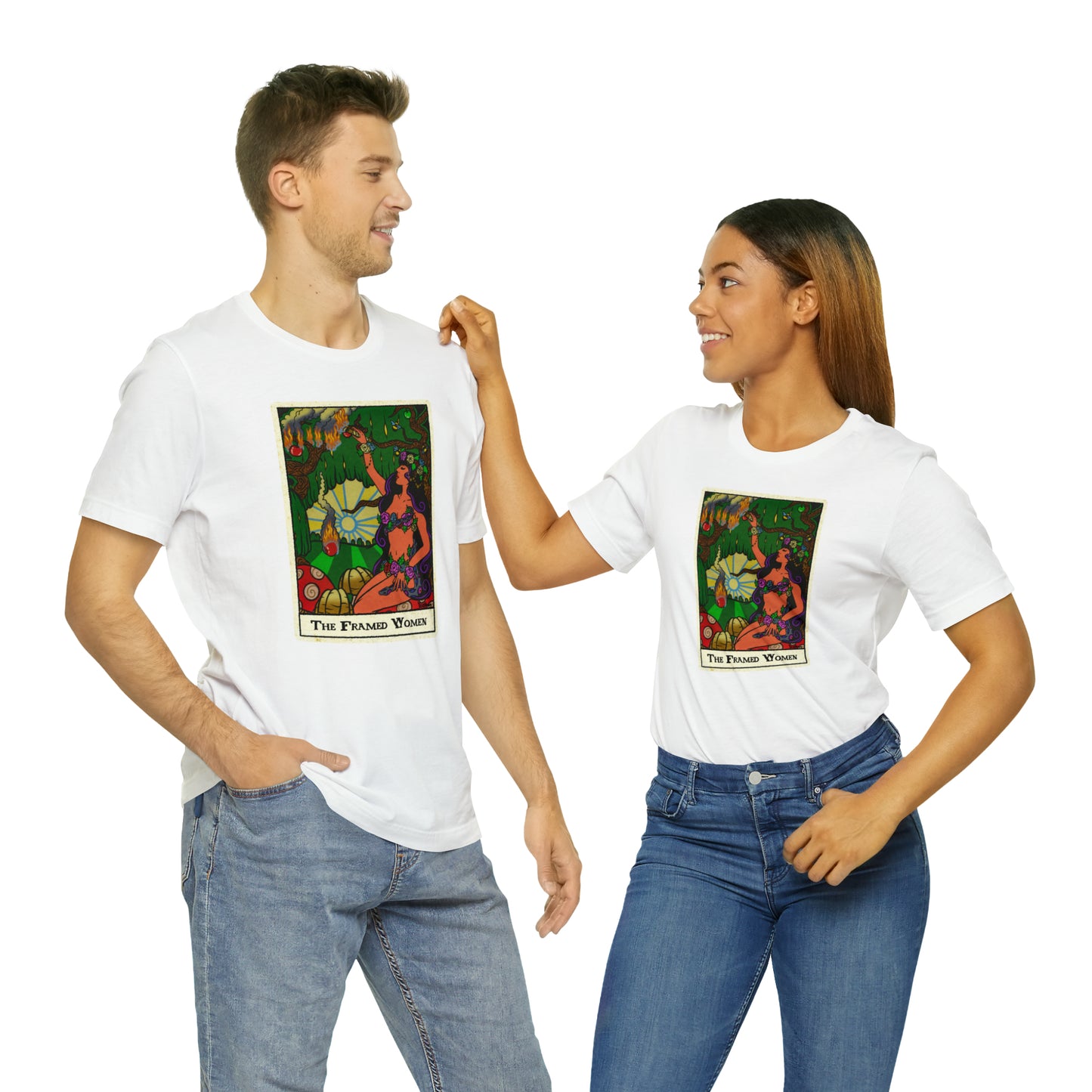 The Framed Woman Unisex Jersey Short Sleeve Tee