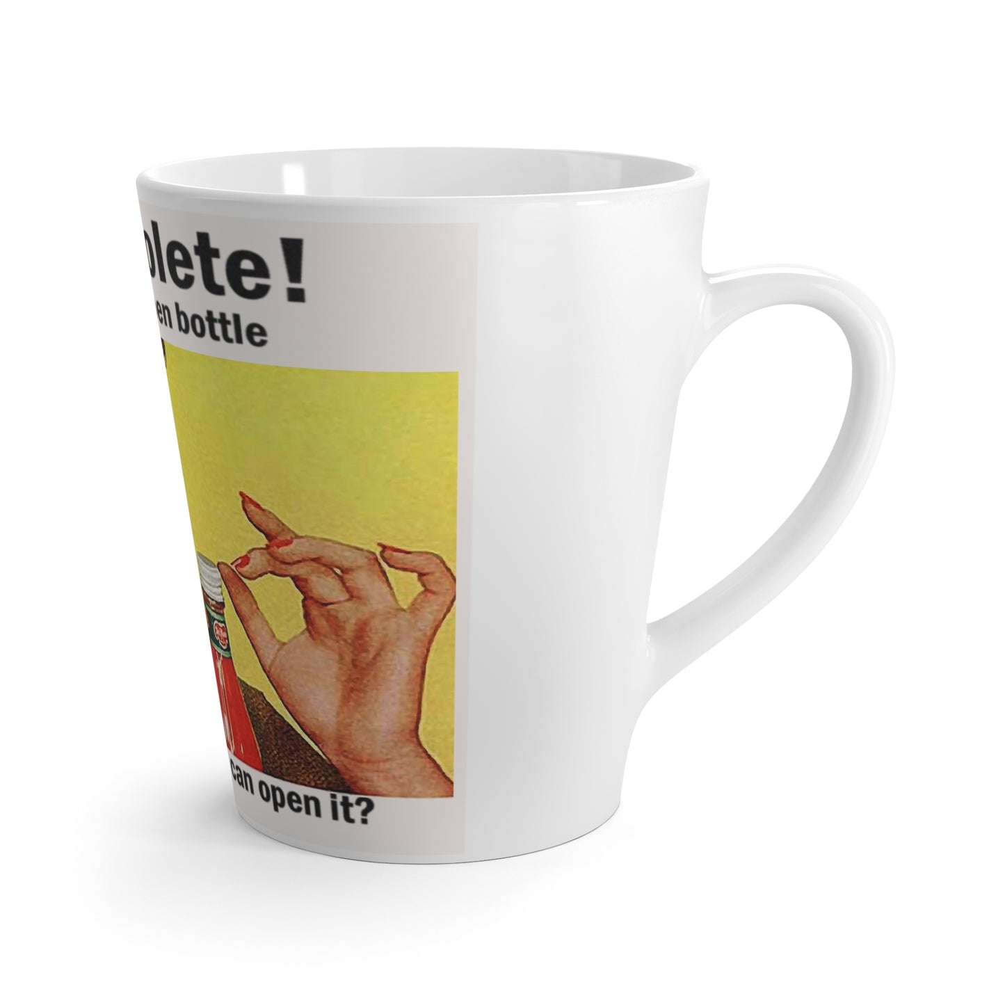 Men Obsolete - Latte Mug