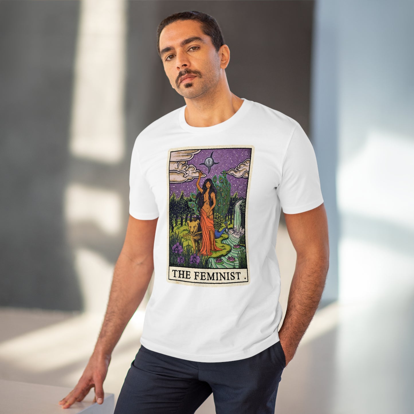 The Feminist unisex organic t-shirt (Sizes 2XS-5XL)