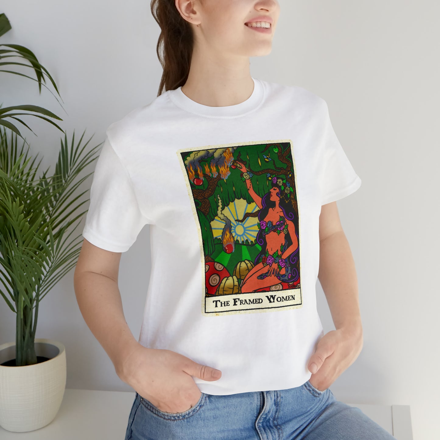 The Framed Woman Unisex Jersey Short Sleeve Tee