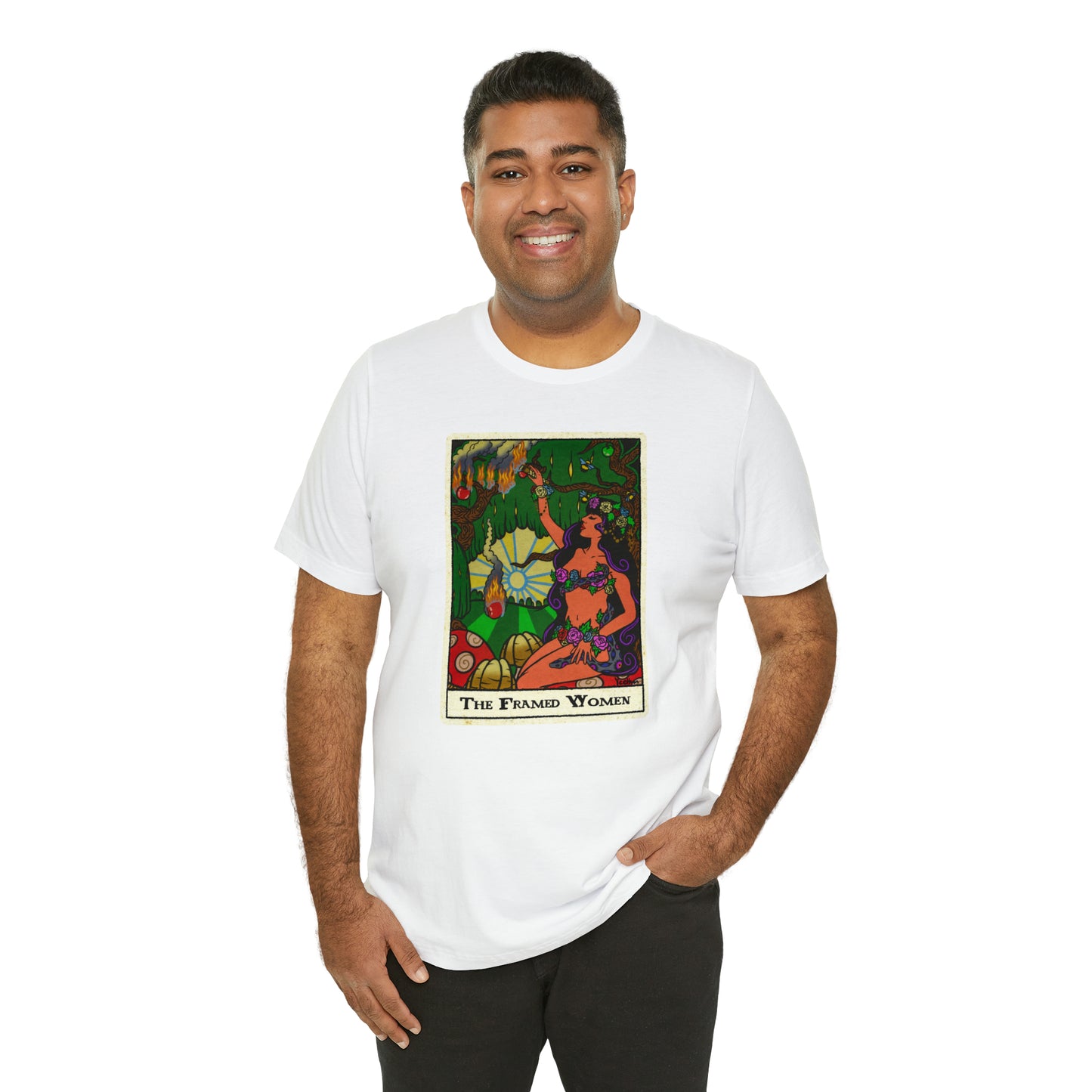 The Framed Woman Unisex Jersey Short Sleeve Tee