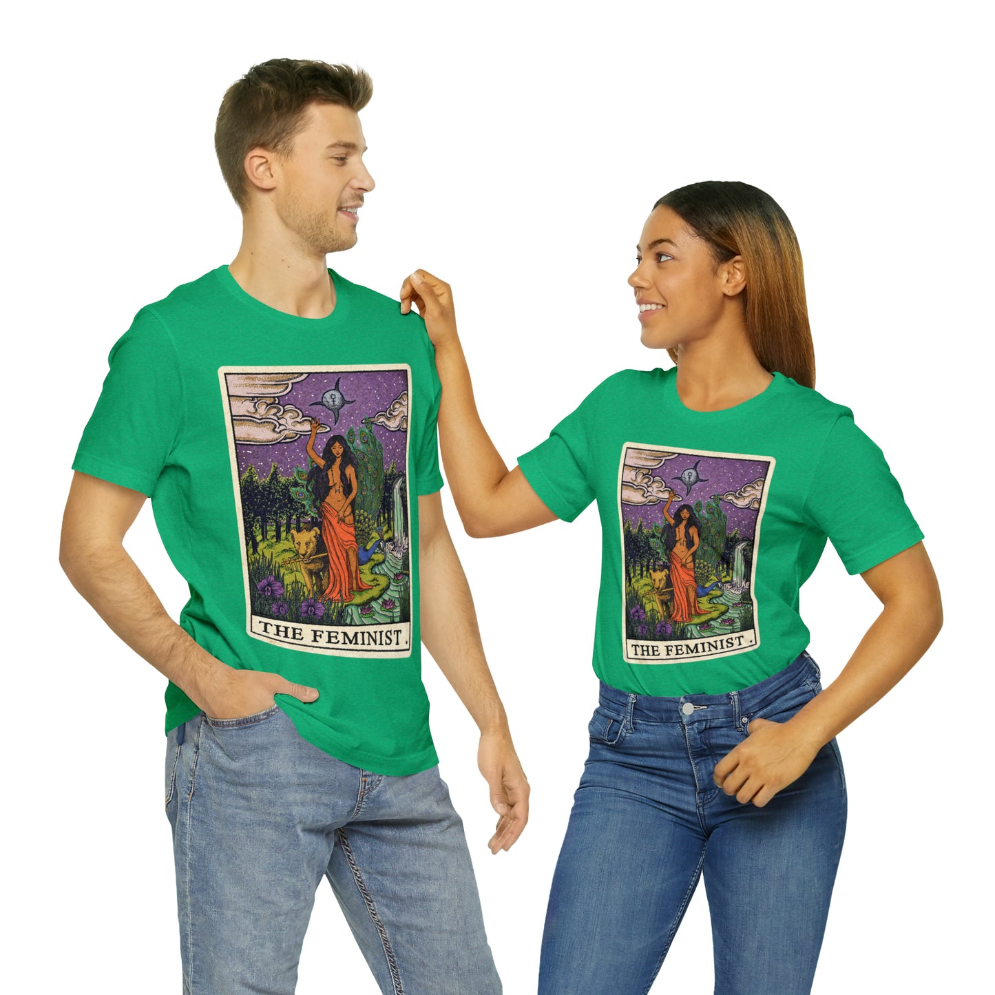 The Feminist (PG) Unisex Crew Neck T-Shirt (S-3XL)
