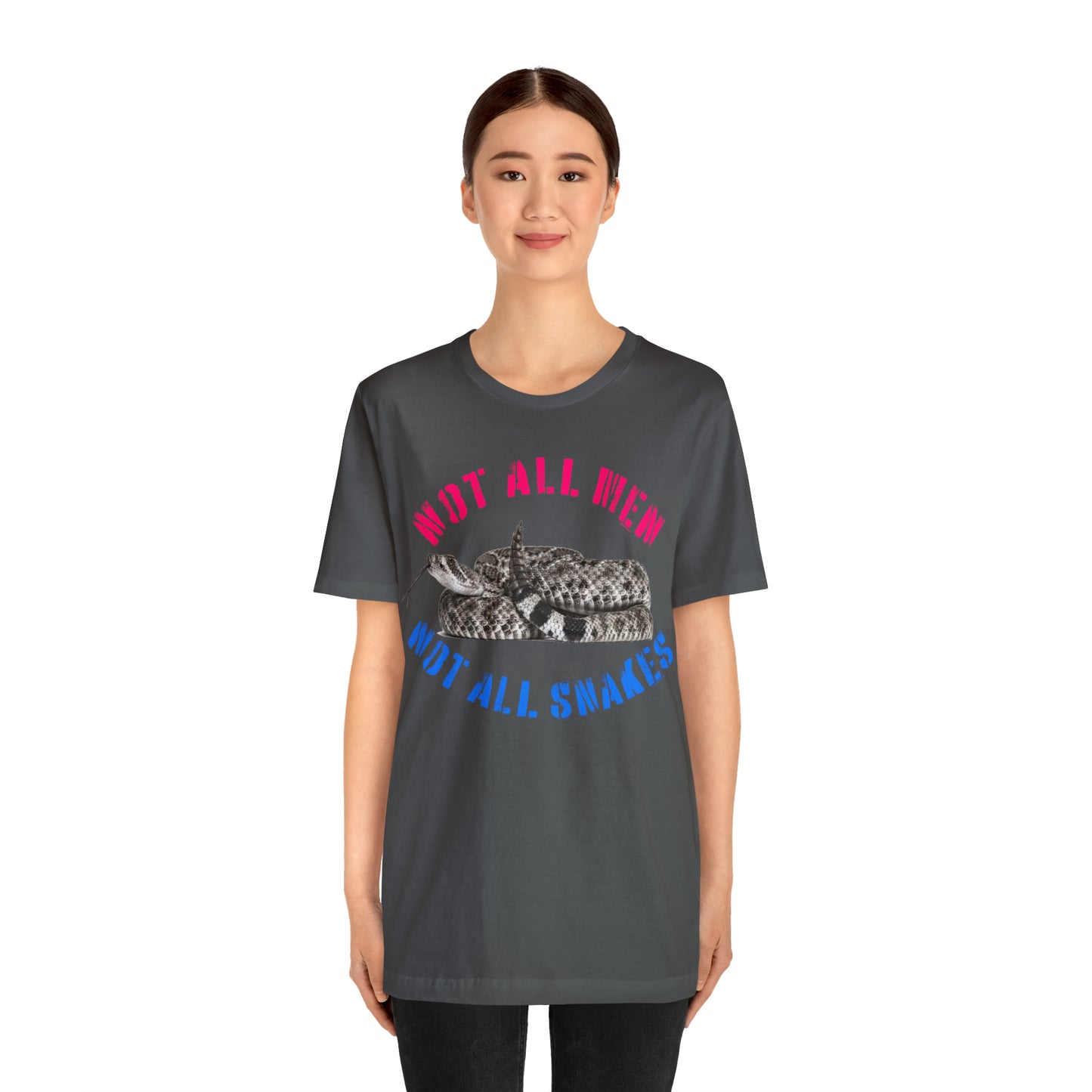 Not All Snakes Unisex Crew Neck T-Shirt (Rattle) (S-3XL)