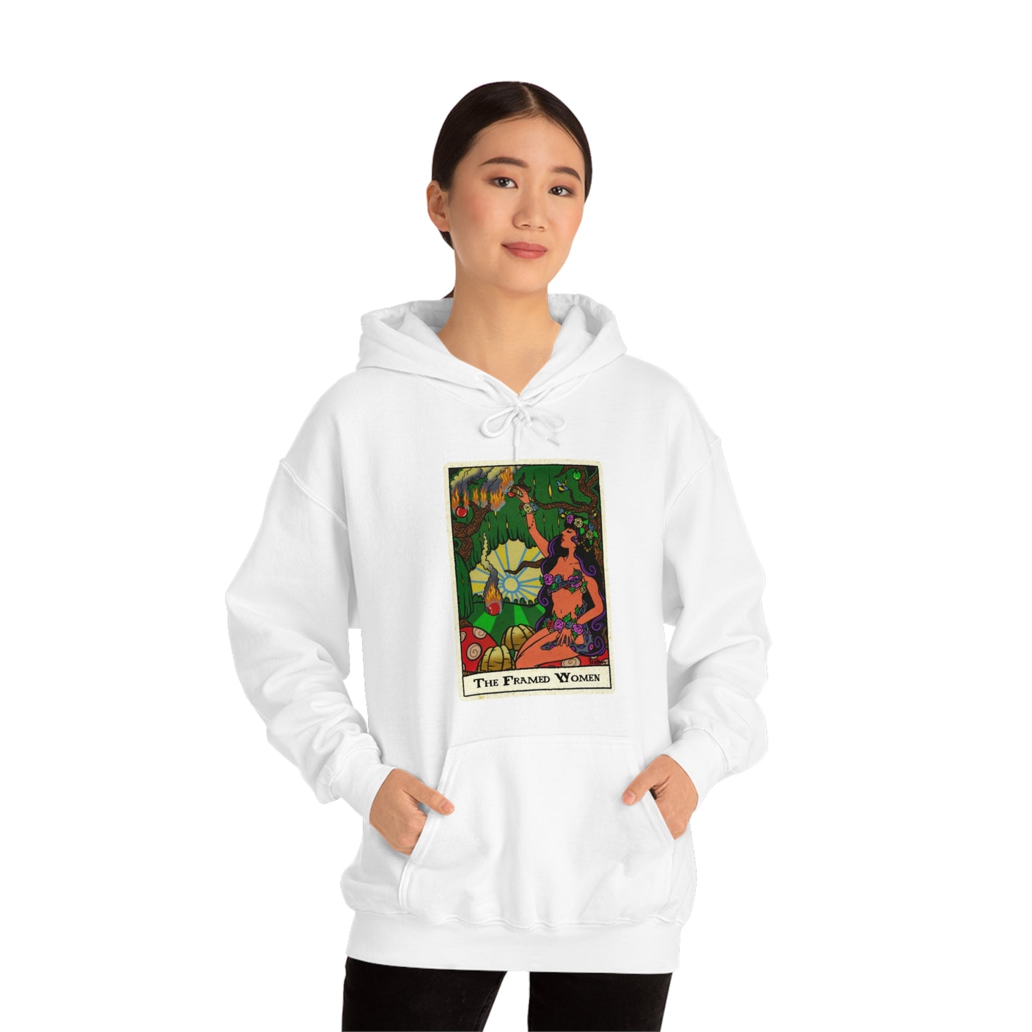 The Framed Women Unisex Heavy Blend™ Hooded Sweatshirt