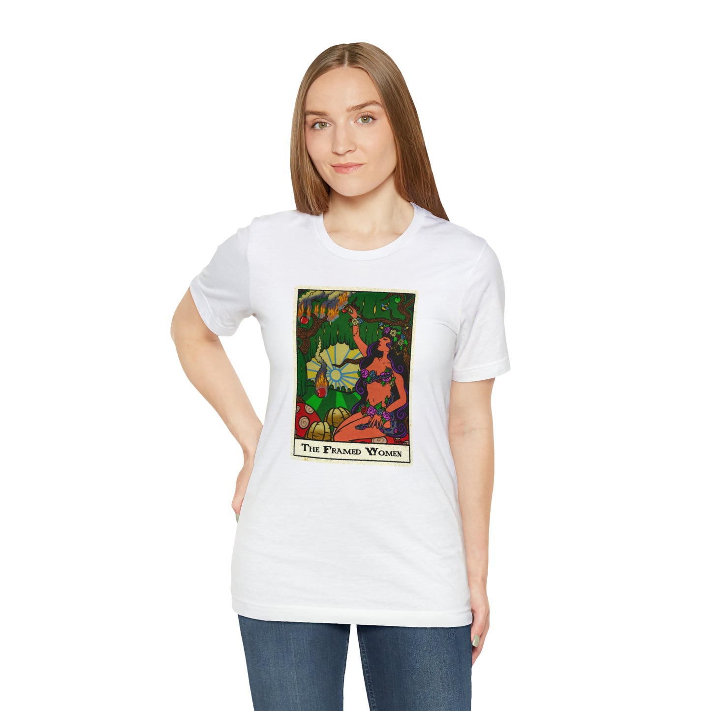 The Framed Woman Unisex Jersey Short Sleeve Tee