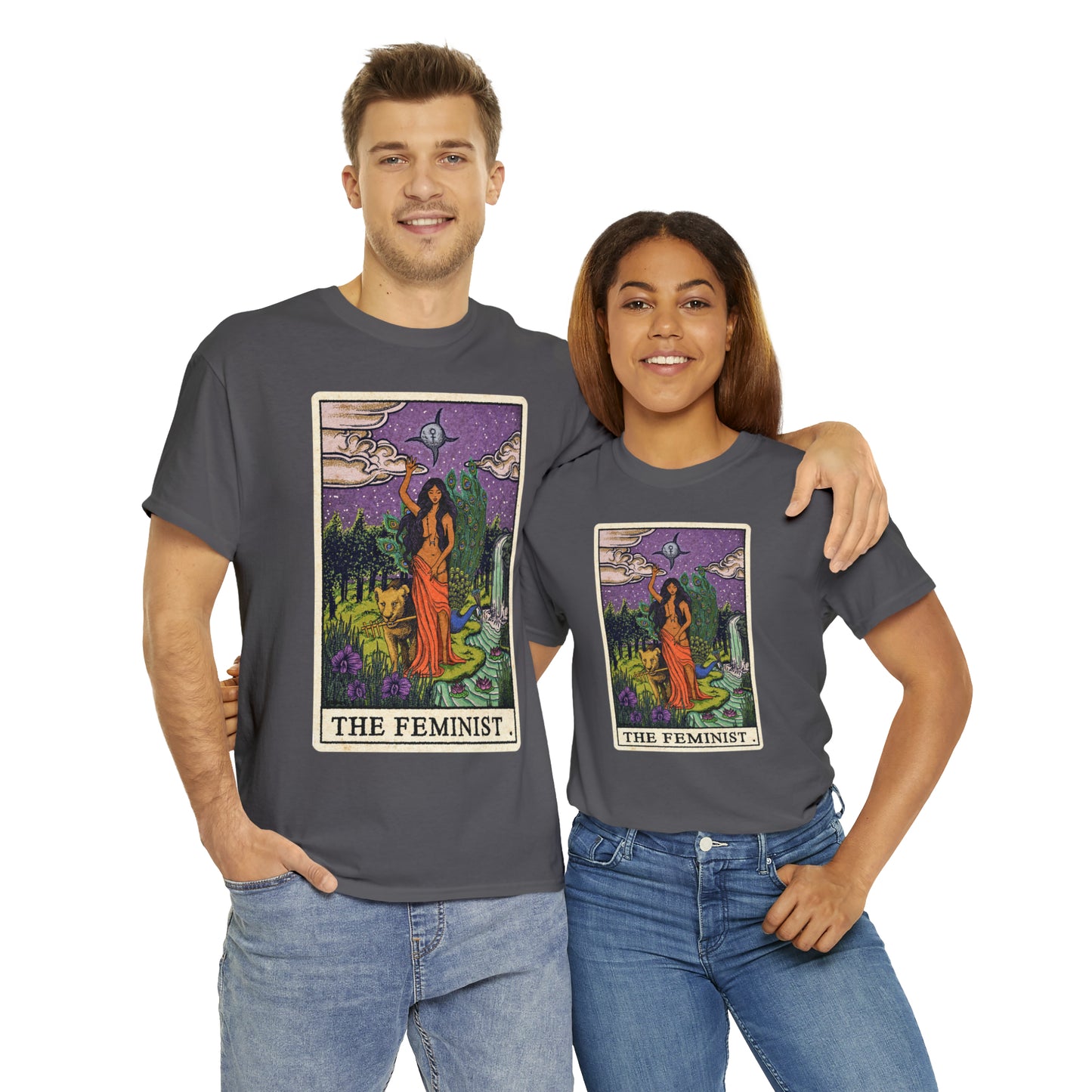 The Feminist Unisex Heavy Cotton unisex T-Shirt (includes Sizes to 5XL)