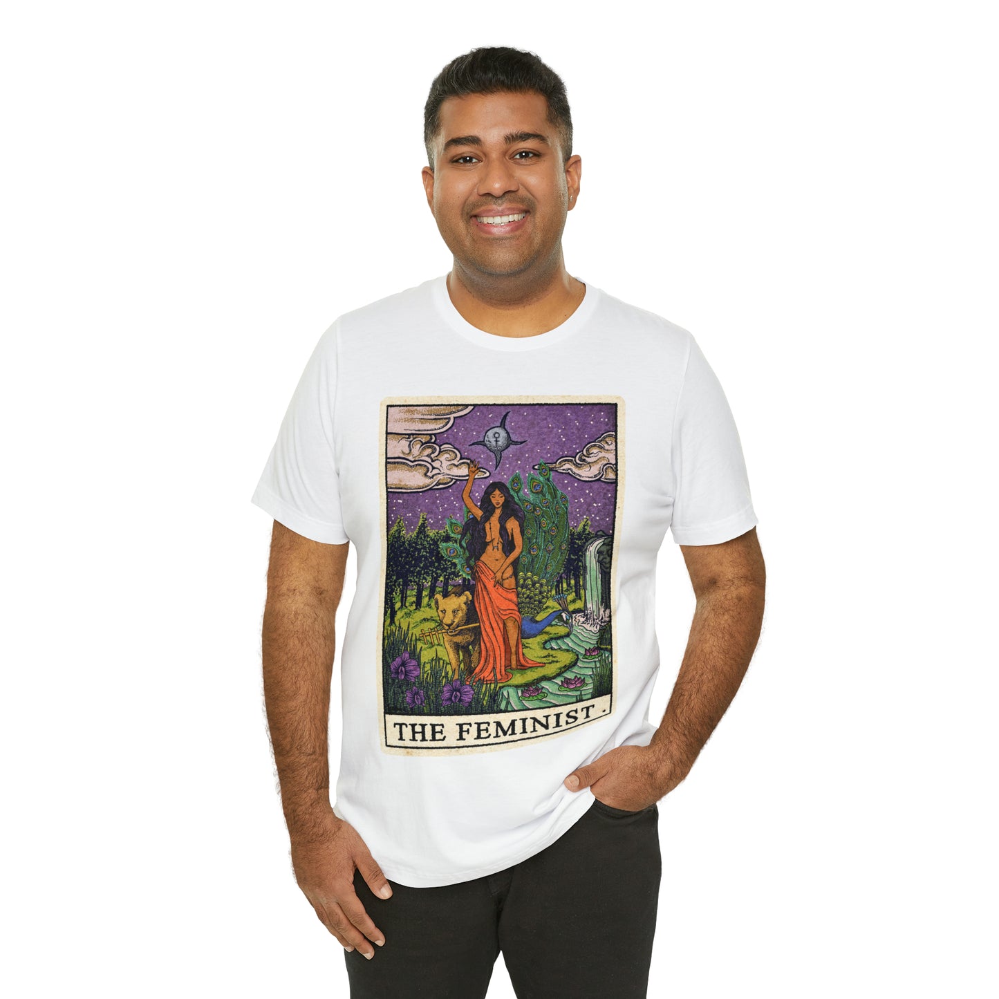The Feminist (PG) Unisex Crew Neck T-Shirt (S-3XL)