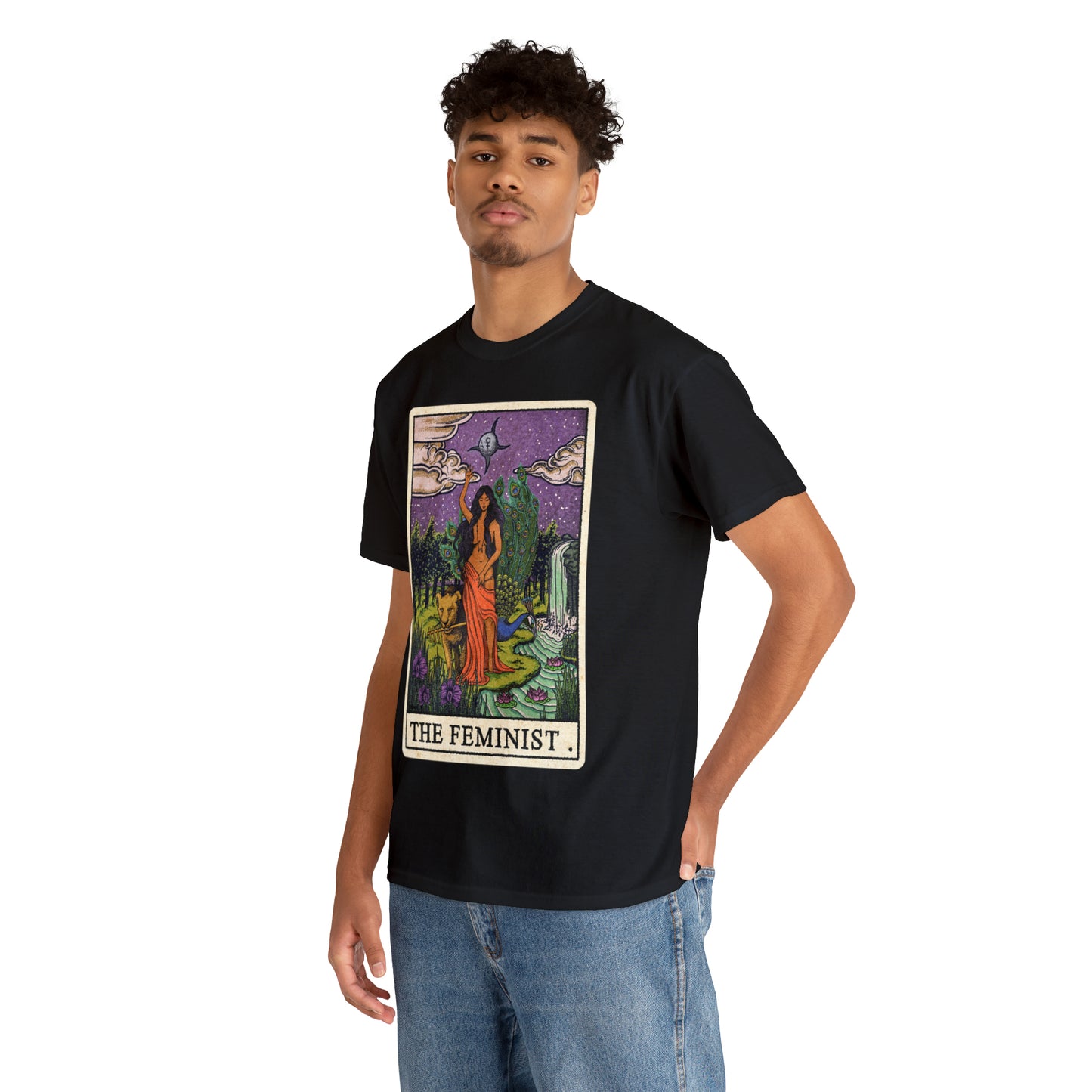 The Feminist Unisex Heavy Cotton unisex T-Shirt (includes Sizes to 5XL)