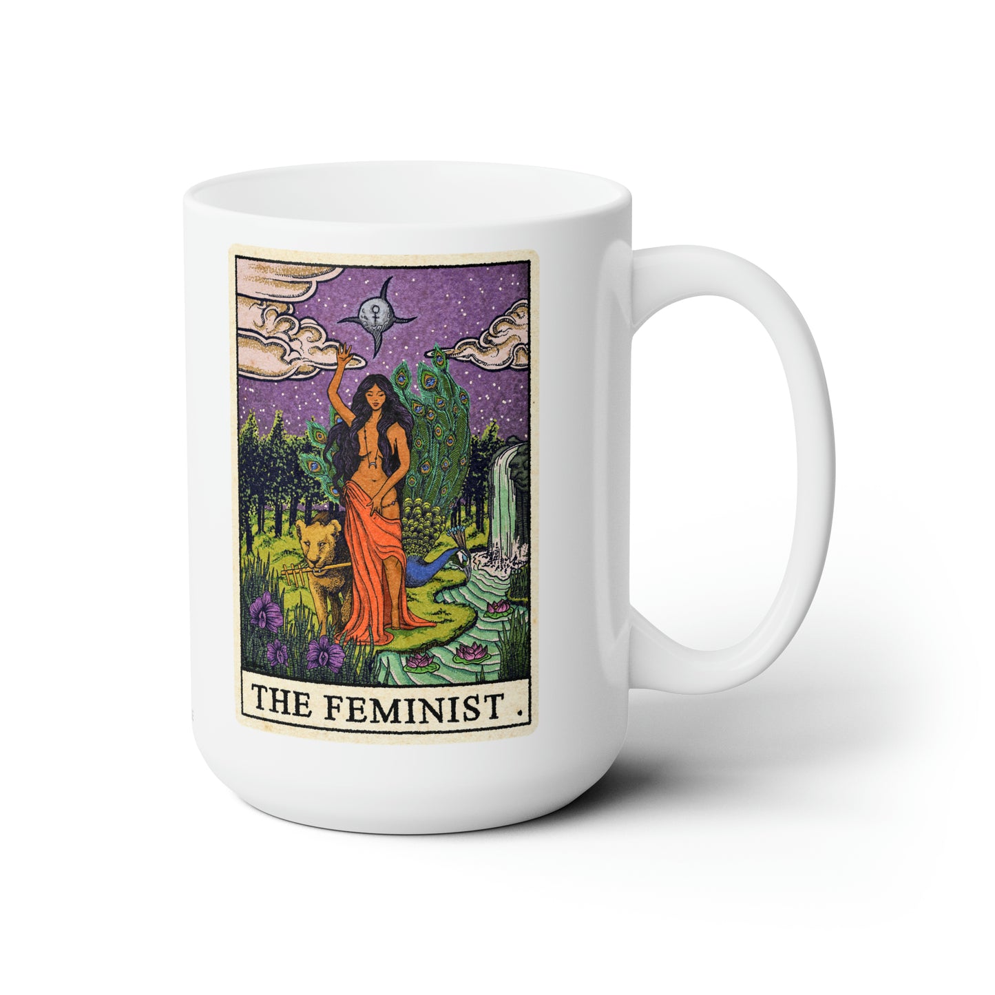 "The Feminist" White Ceramic 15oz Mug
