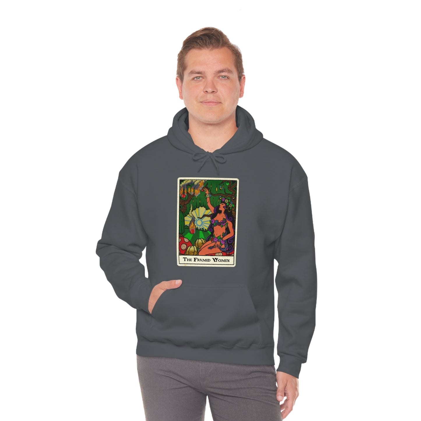 The Framed Women Unisex Heavy Blend™ Hooded Sweatshirt