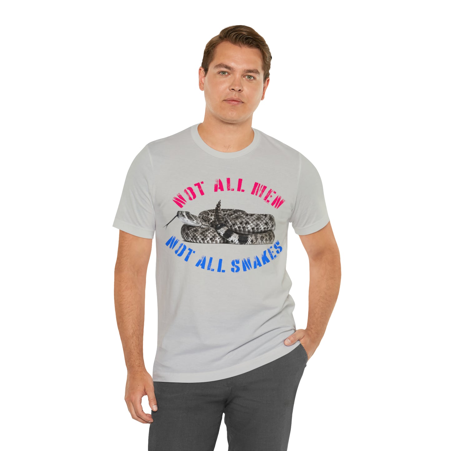 Not All Snakes Unisex Crew Neck T-Shirt (Rattle) (S-3XL)
