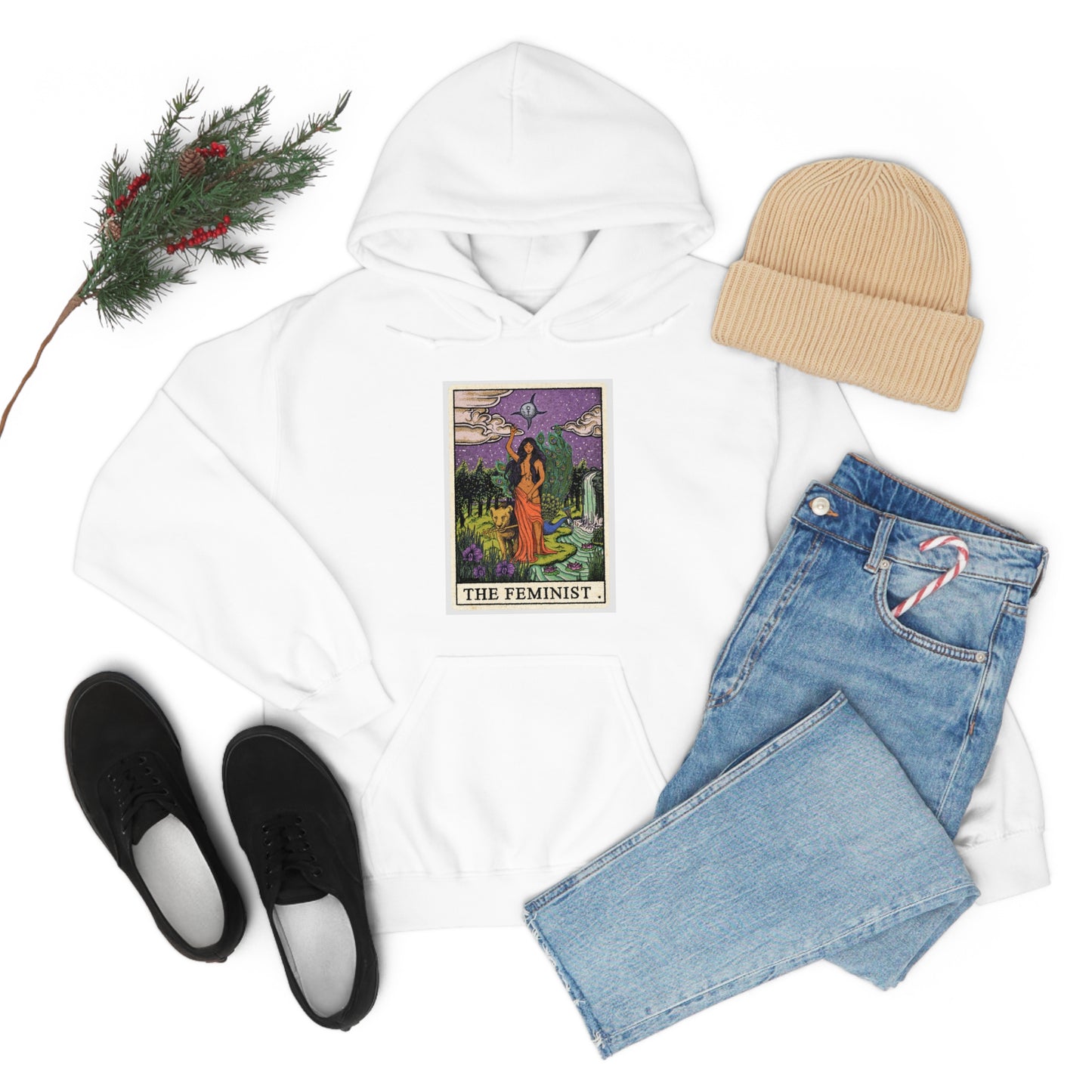 The Feminist (PG) Unisex Heavy Blend™ Hooded Sweatshirt (S-5XL)