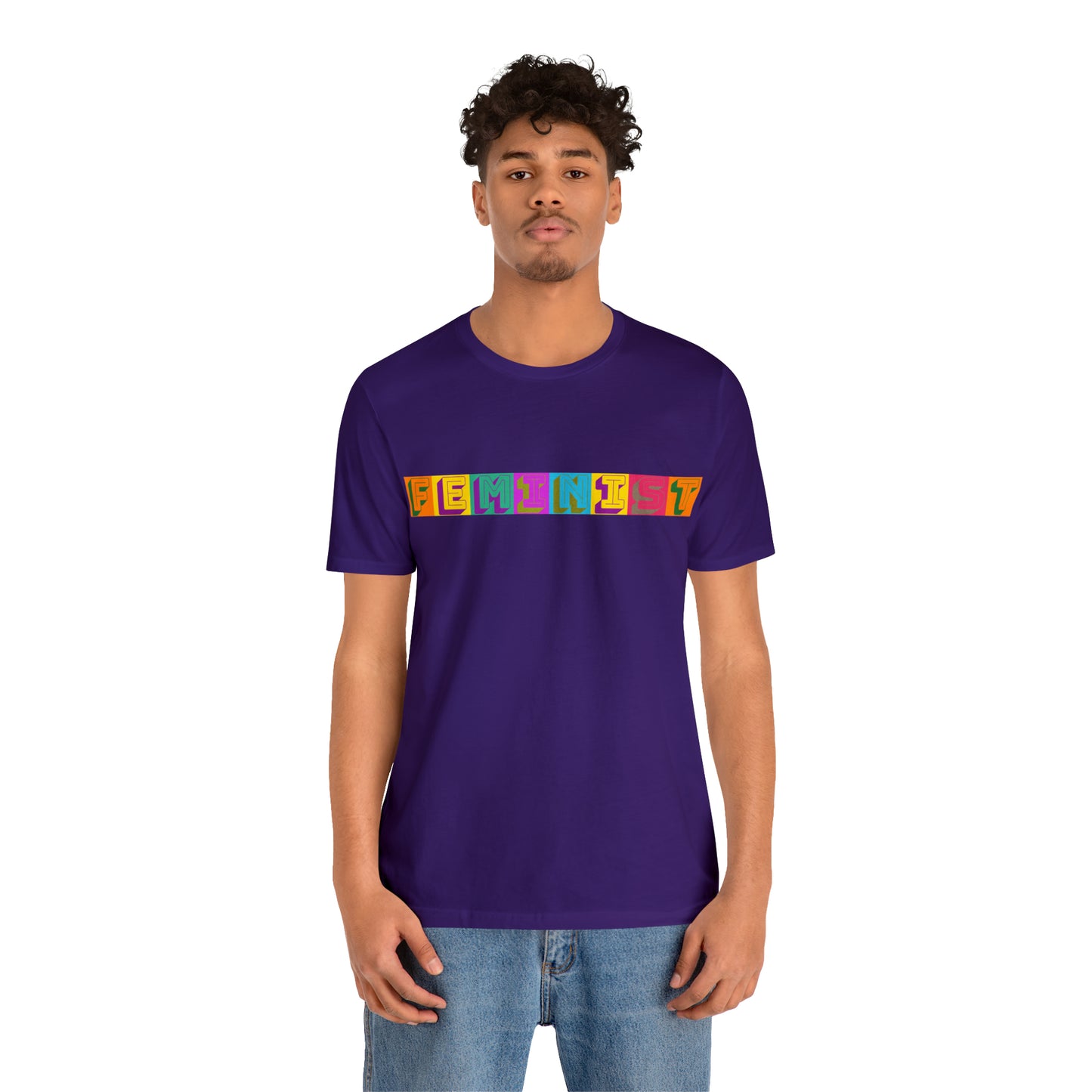 Retro Feminist Unisex Crew Neck T-Shirt  (S-3XL)