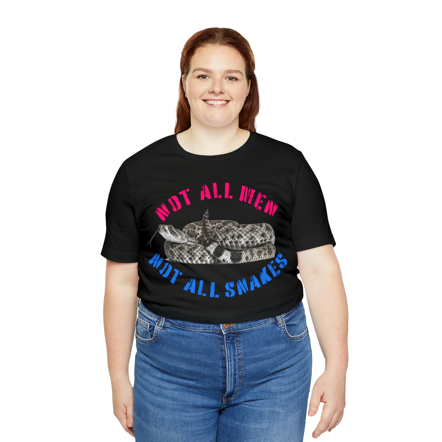 Not All Snakes Unisex Crew Neck T-Shirt (Rattle) (S-3XL)