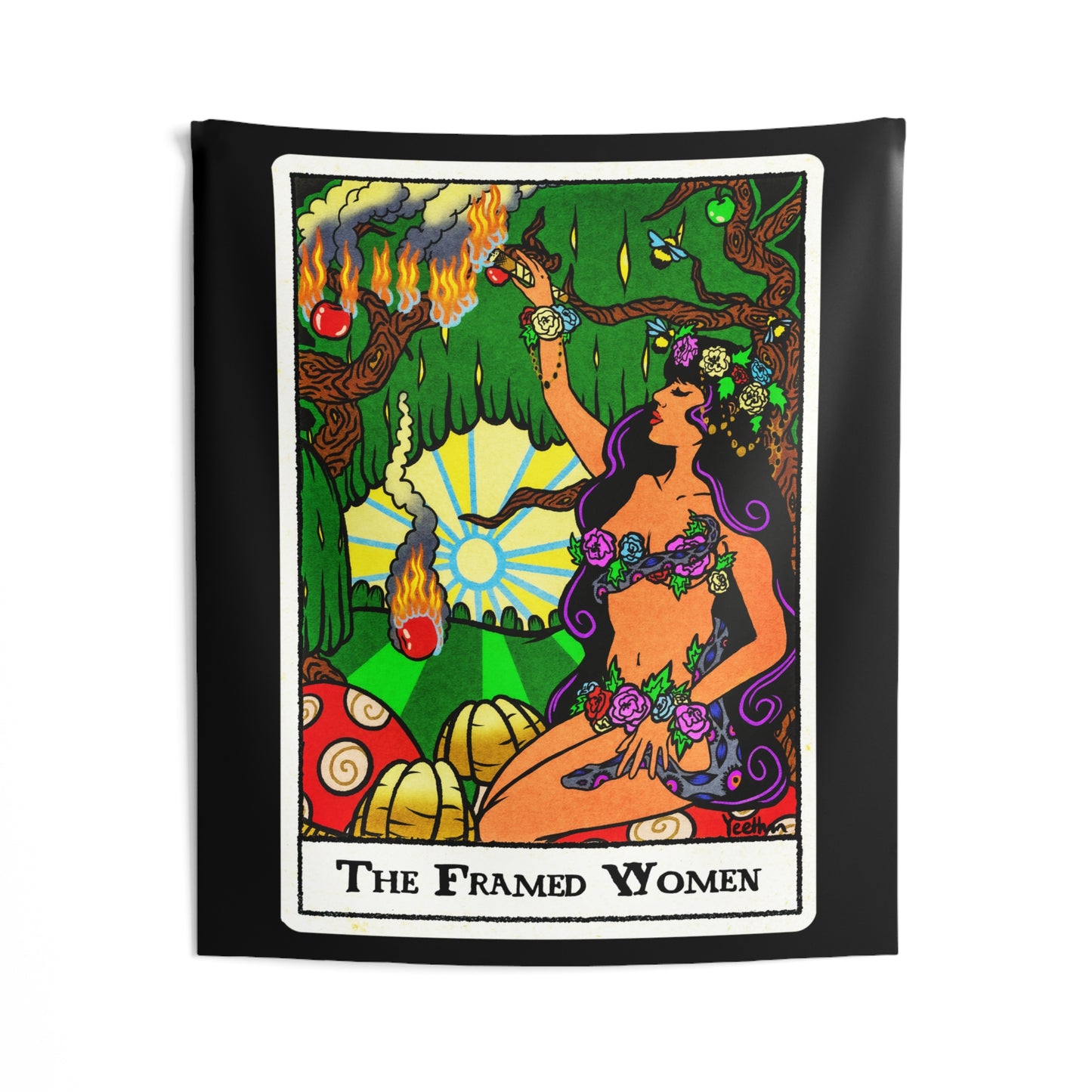 The Framed Women Indoor Wall Tapestries