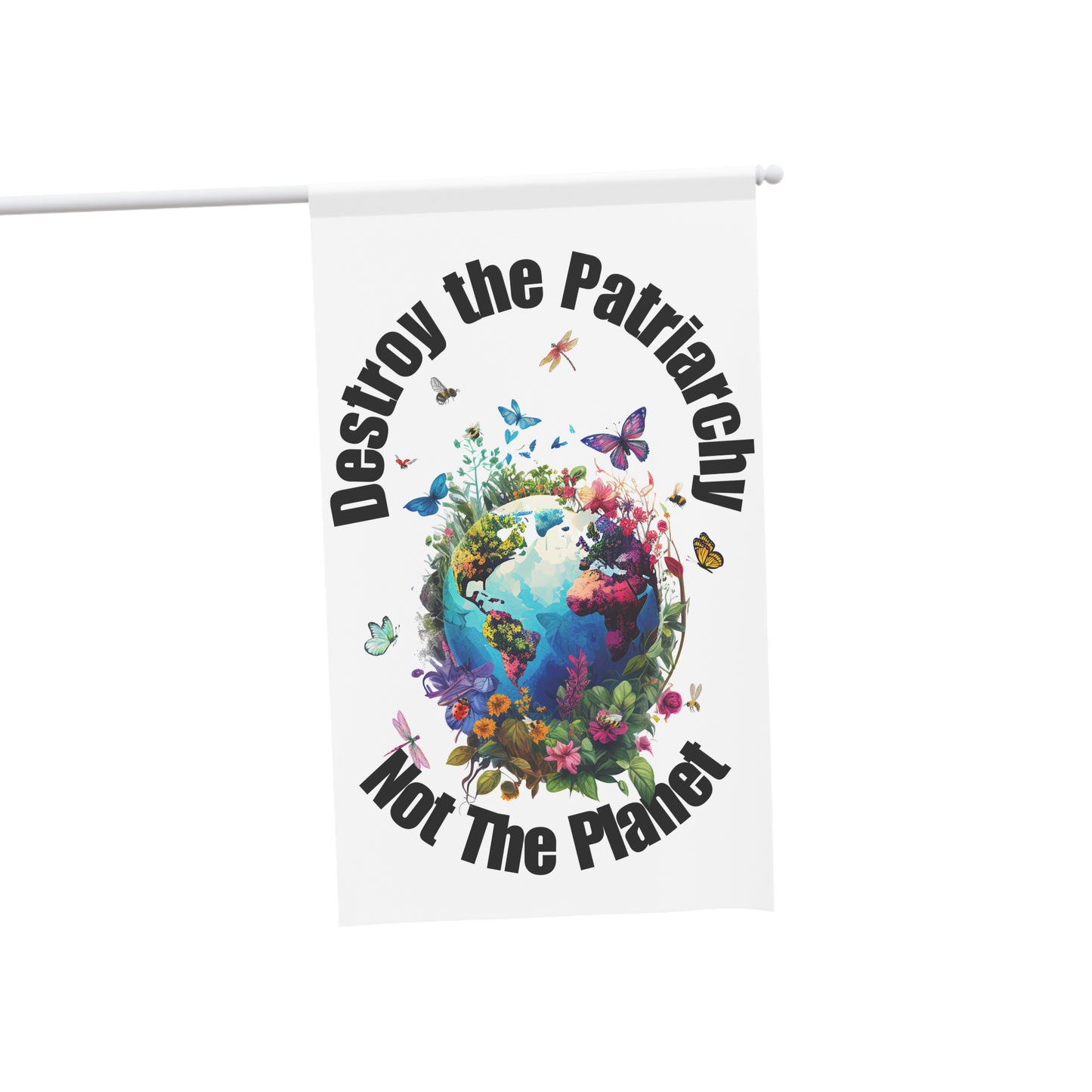 Save the Planet House Banner (36" × 60") (91.44cm × 152.4cm)