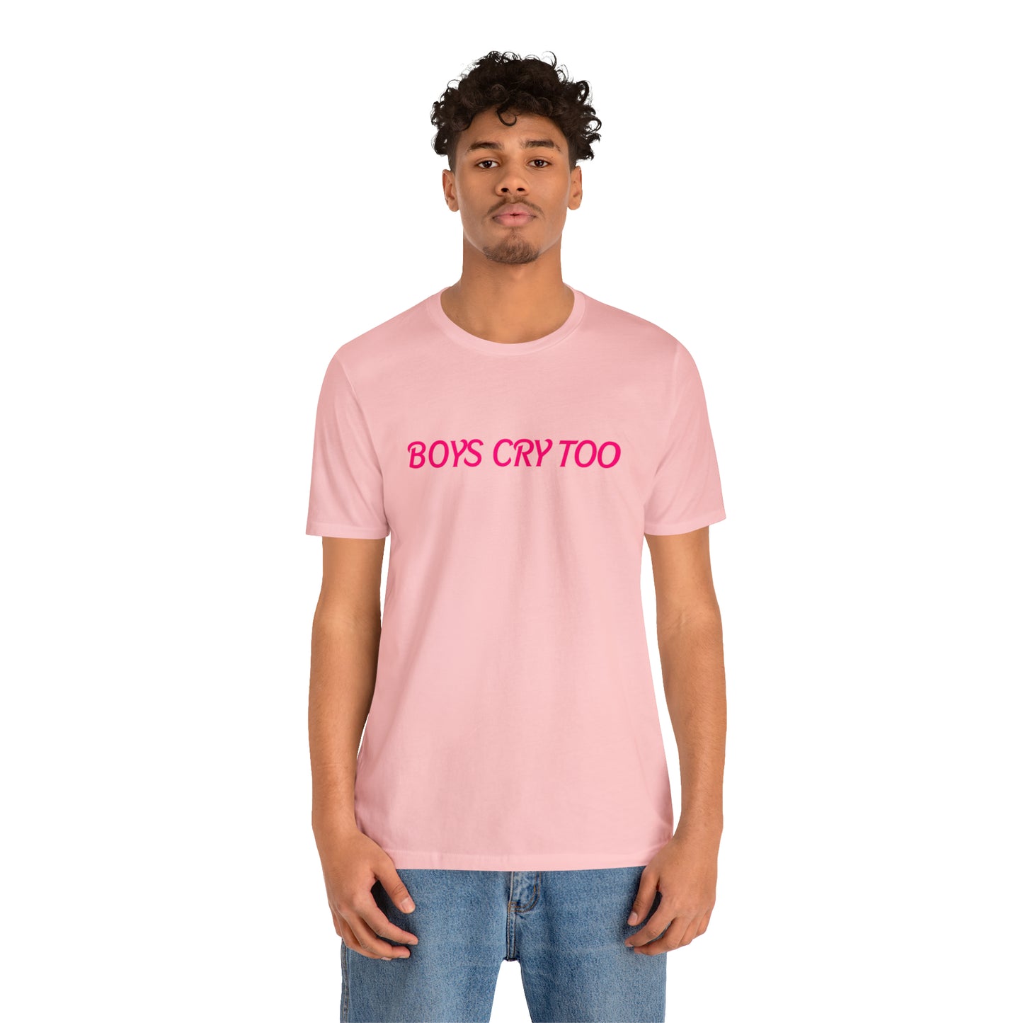Boys Cry Too Unisex Crew Neck T-Shirt (S-3XL)