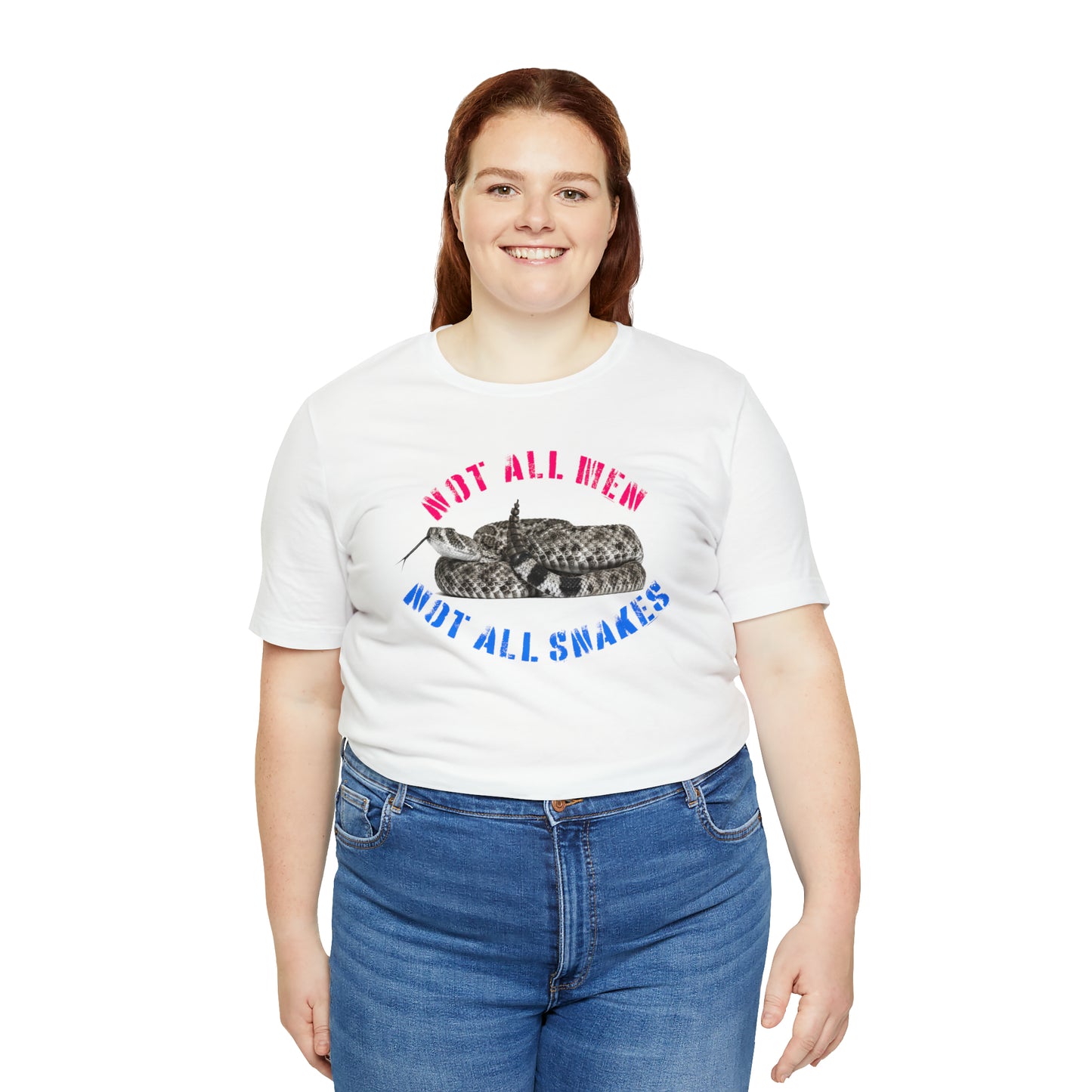 Not All Snakes Unisex Crew Neck T-Shirt (Rattle) (S-3XL)