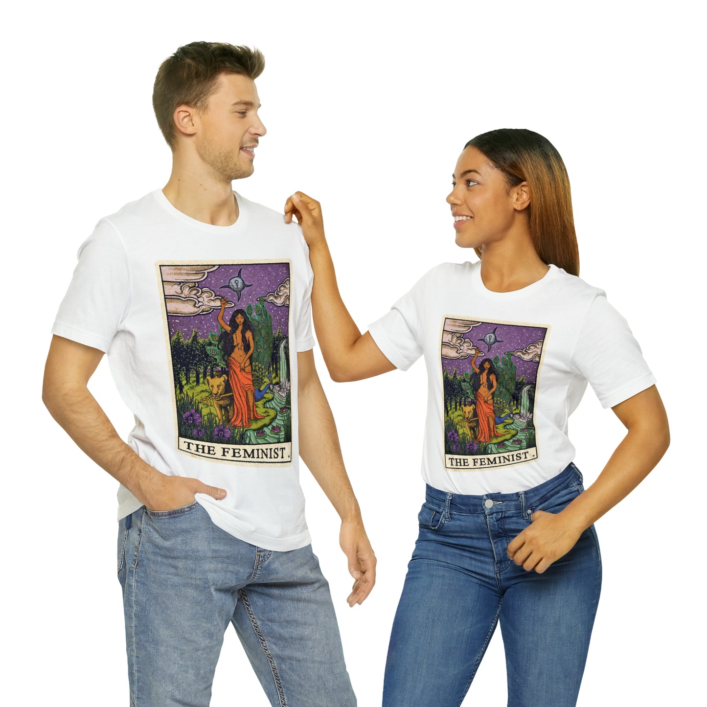 The Feminist (PG) Unisex Crew Neck T-Shirt (S-3XL)