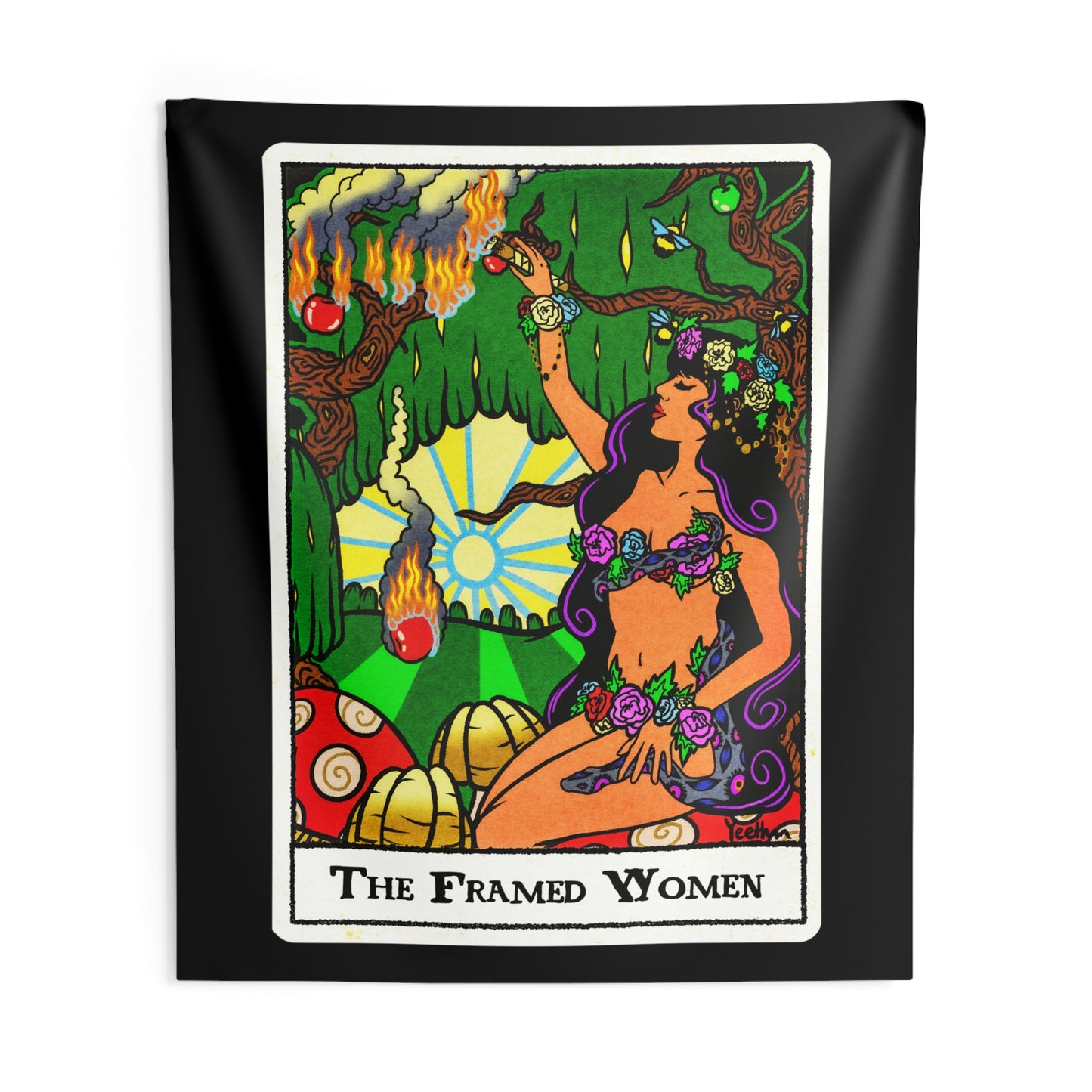 The Framed Women Indoor Wall Tapestries
