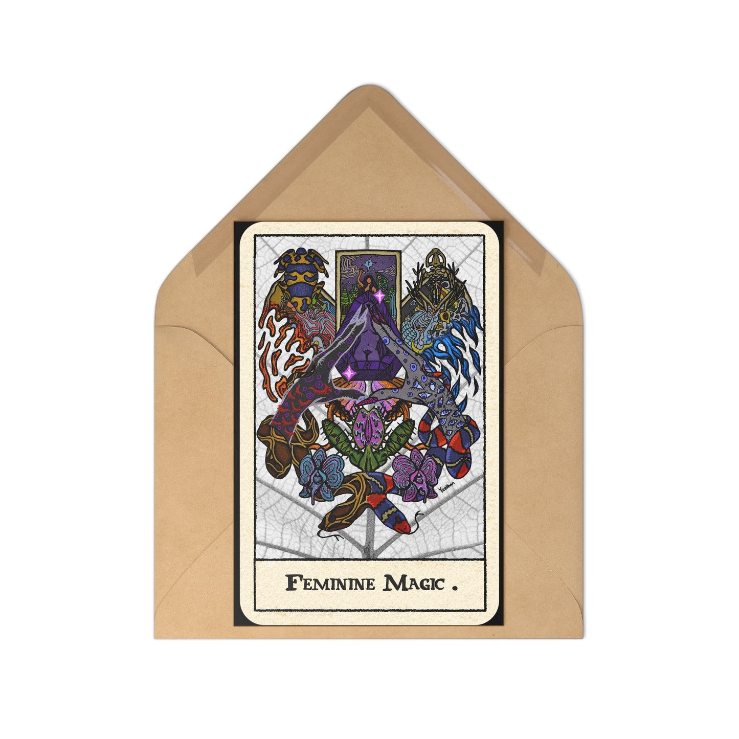 The Feminist Mystique Postcard Set (7 cards & envelopes)