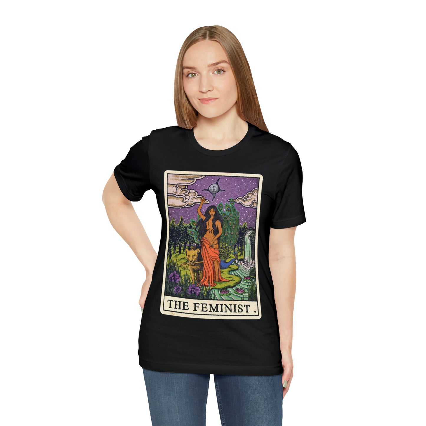 The Feminist (PG) Unisex Crew Neck T-Shirt (S-3XL)