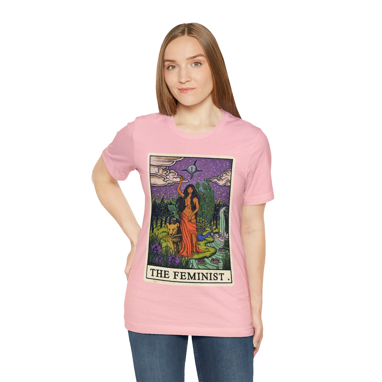The Feminist (PG) Unisex Crew Neck T-Shirt (S-3XL)