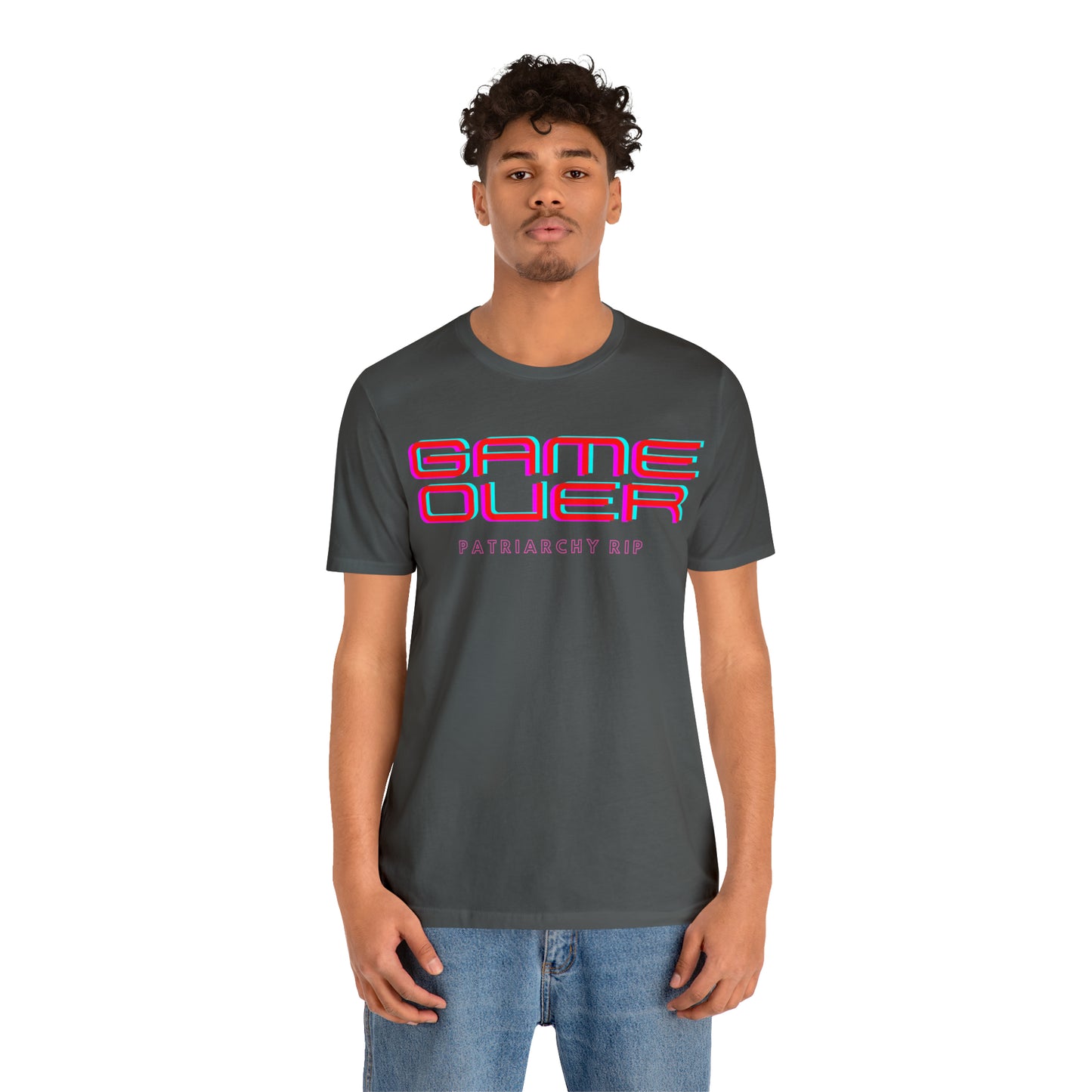 Game Over Patriarchy RIP Unisex T-Shirt (S-3XL)
