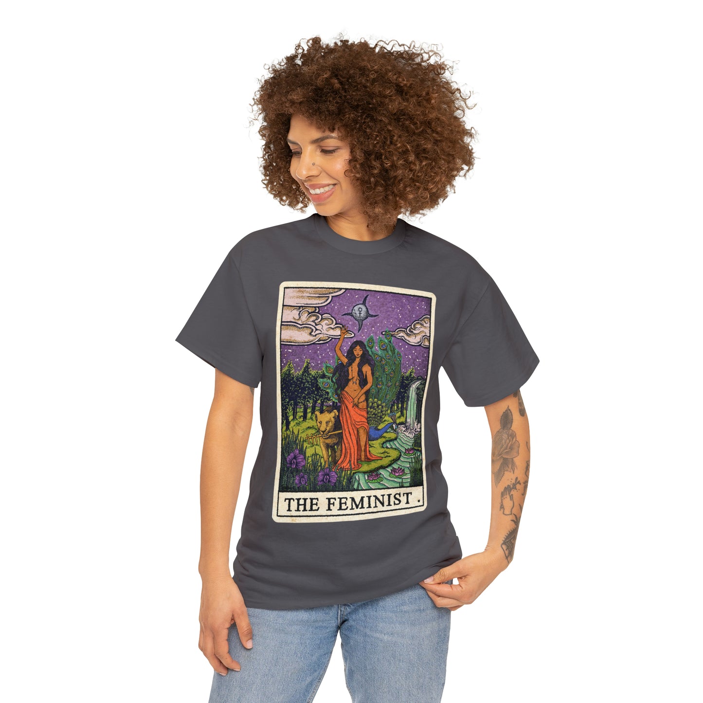 The Feminist Unisex Heavy Cotton unisex T-Shirt (includes Sizes to 5XL)