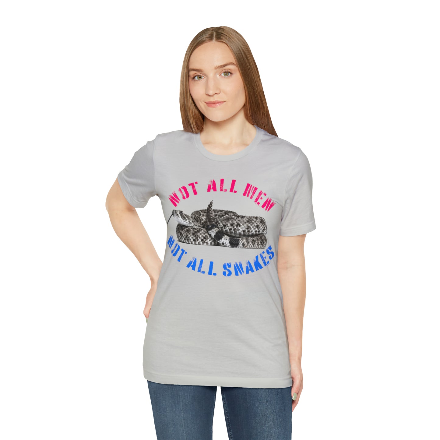 Not All Snakes Unisex Crew Neck T-Shirt (Rattle) (S-3XL)