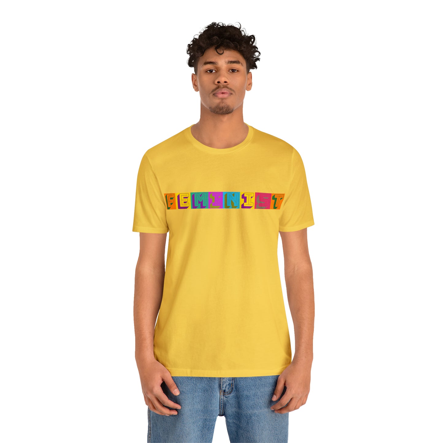 Retro Feminist Unisex Crew Neck T-Shirt  (S-3XL)