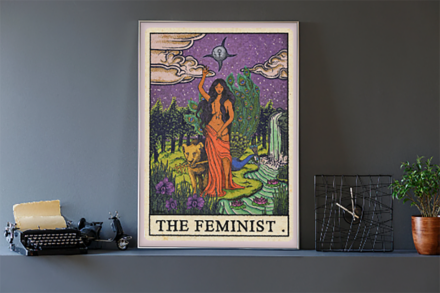 "The Feminist" Framed Premium Matte Poster