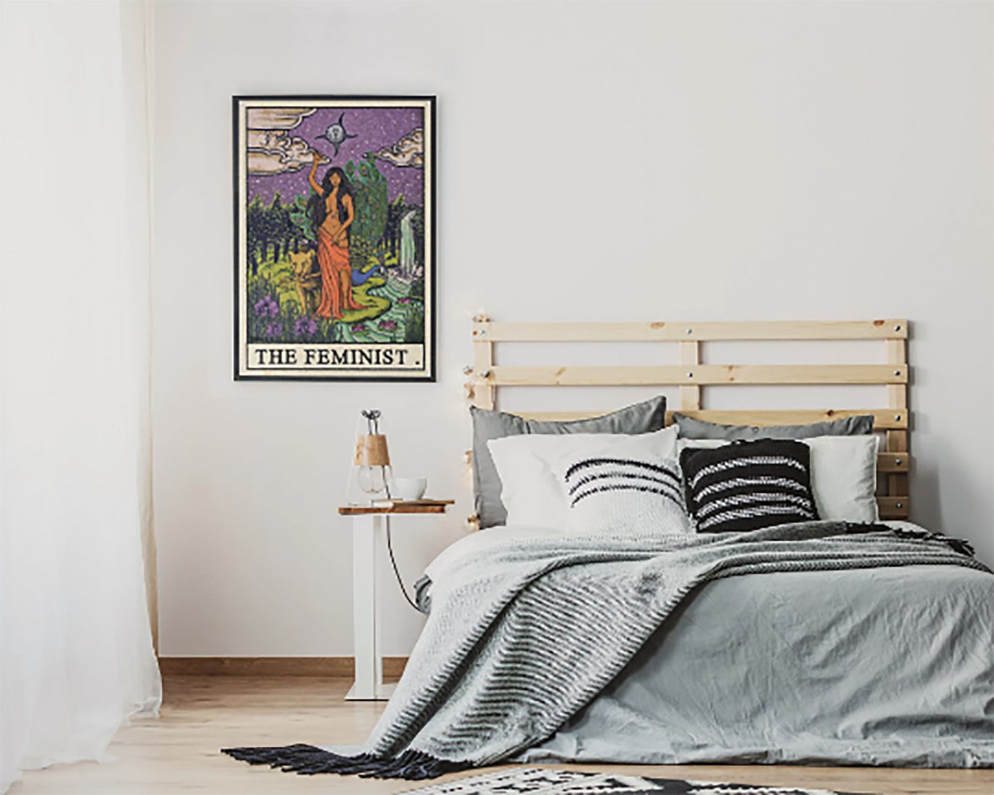 "The Feminist" Framed Premium Matte Poster