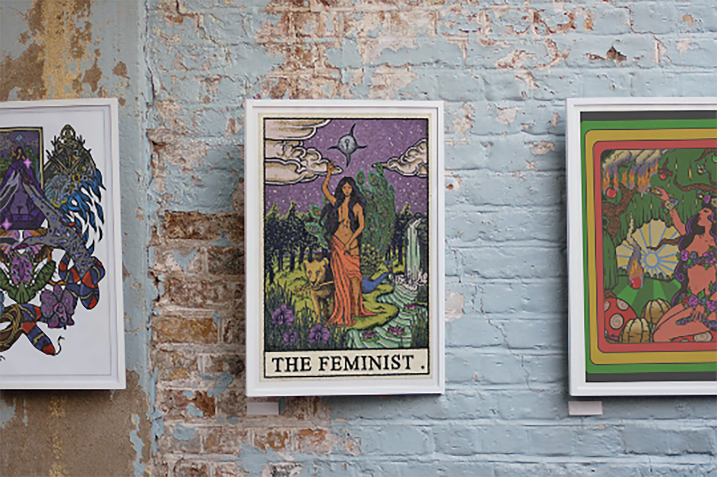 "The Feminist" Framed Premium Matte Poster