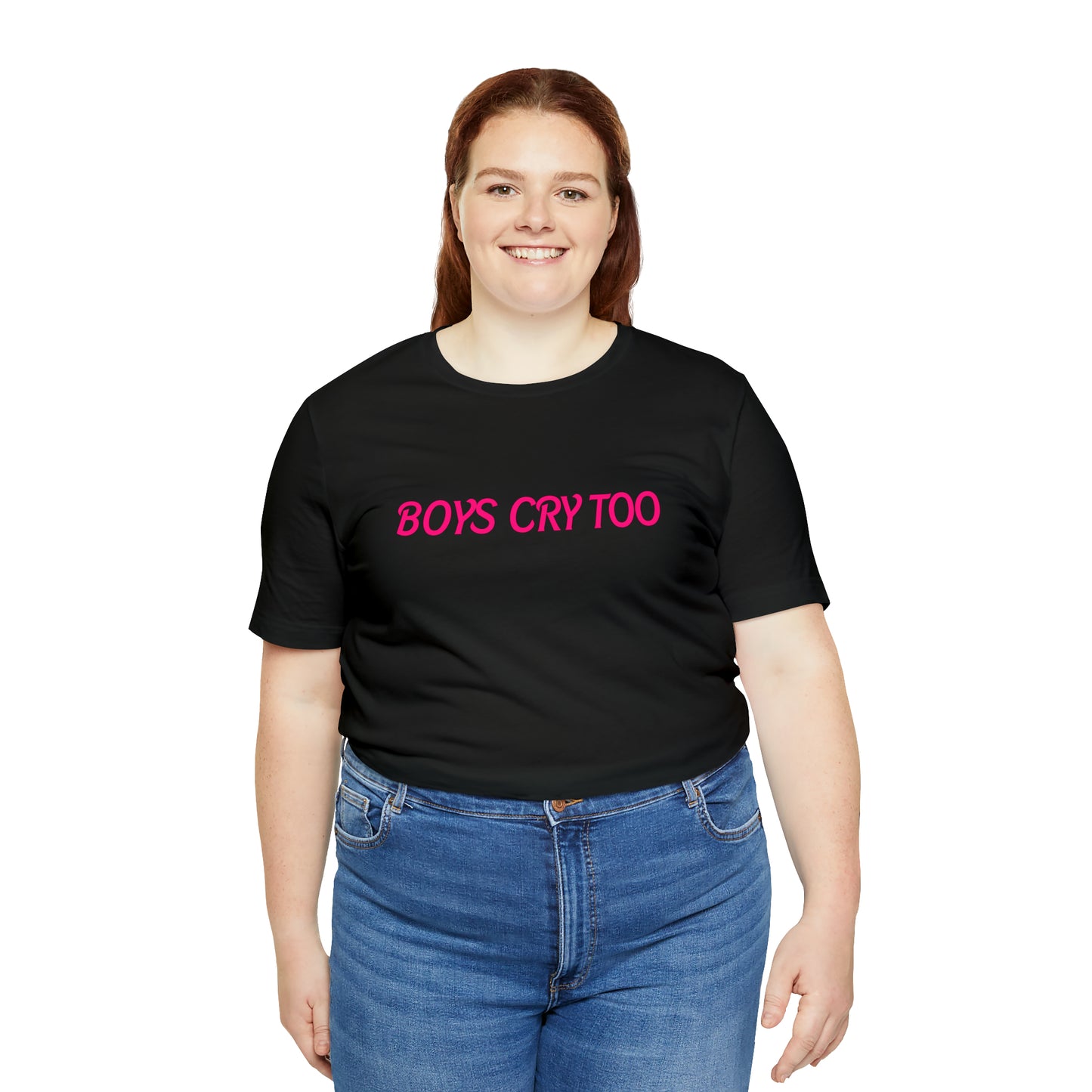 Boys Cry Too Unisex Crew Neck T-Shirt (S-3XL)