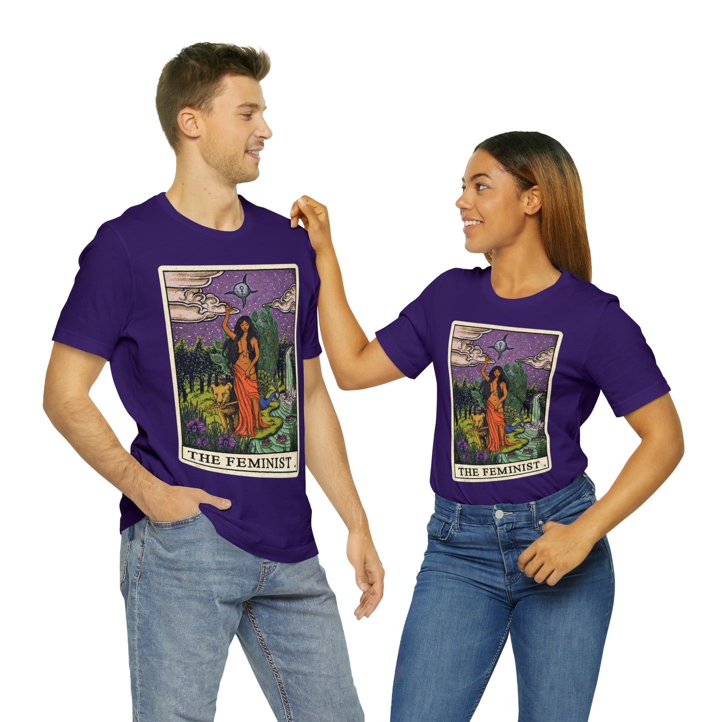 The Feminist (PG) Unisex Crew Neck T-Shirt (S-3XL)