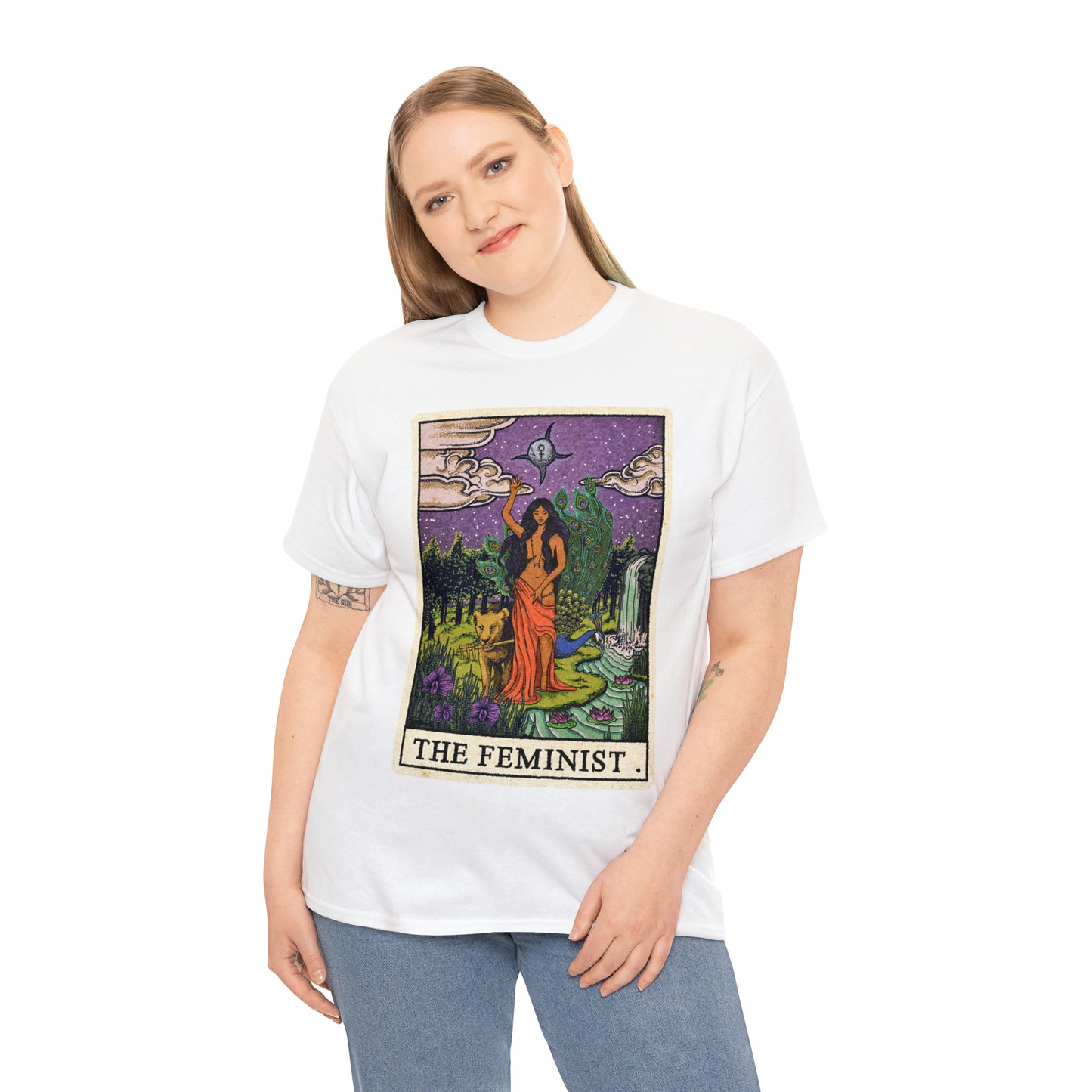 The Feminist Unisex Heavy Cotton unisex T-Shirt (includes Sizes to 5XL)