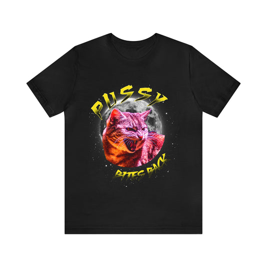 Pussy Bites Back Crew Neck  Unisex Crew Neck T-Shirt (S-3XL)