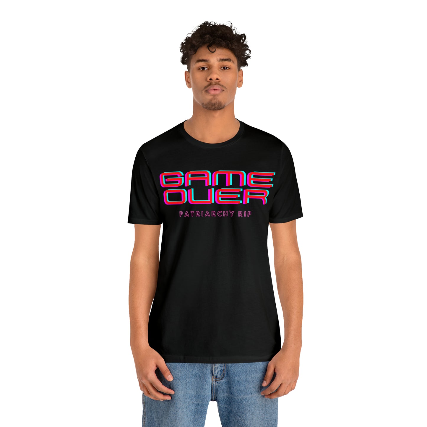 Game Over Patriarchy RIP Unisex T-Shirt (S-3XL)