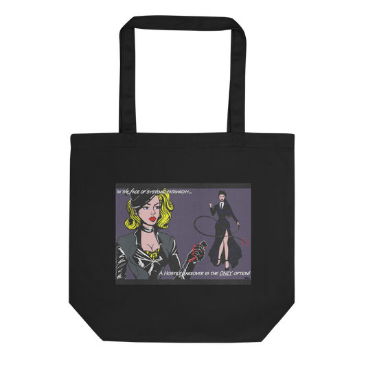 "System Takeover" Feminist Themed Premium Organic Tote Bag