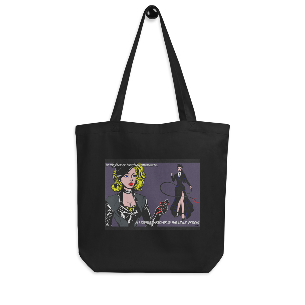"System Takeover" Feminist Themed Premium Organic Tote Bag