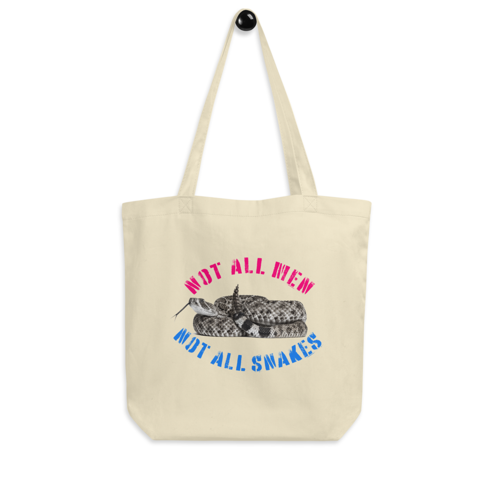 Not All Snakes Feminist Themed Premium Eco Tote Bag - FeministASP