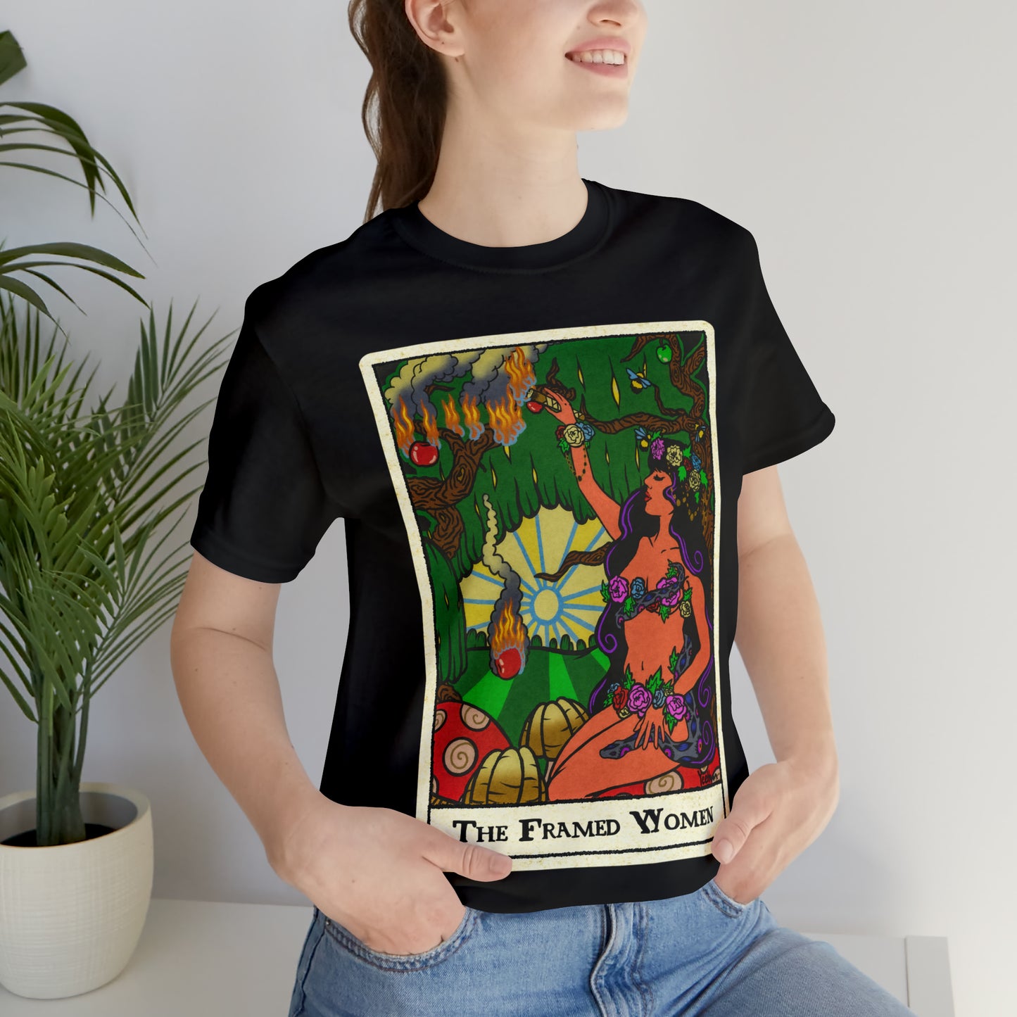 The Framed Woman Unisex Jersey Short Sleeve Tee