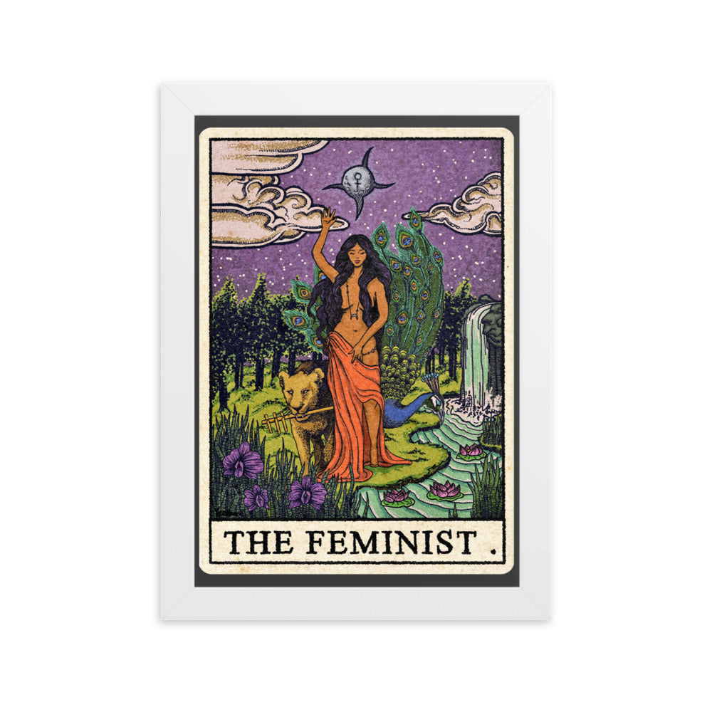 "The Feminist" Framed Premium Matte Poster